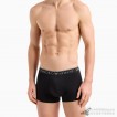 Quần lót nam Emporio Armani Endurance Stretch Cotton Trunk 2-pack Black/Grey